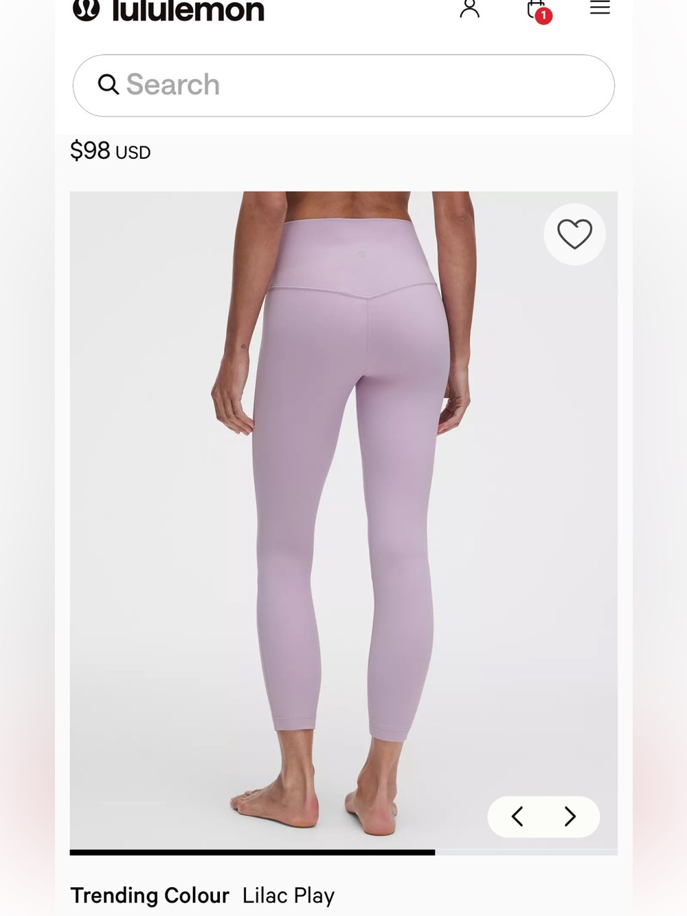 lululemon HR leggings